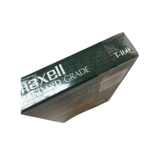 Maxell Standard Grade VHS Video Cassette Blank Tapes T-160 in EP Mode 8 Hour - Picture 9 of 10
